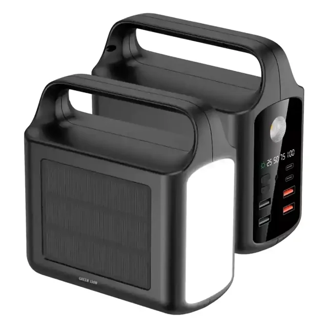 پاوربانک خورشیدی 100000 گرین لاین مدل Solar Xtreme GNPXB9S100KBK